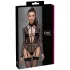 Cottelli - transparenter Riemenbody (schwarz)