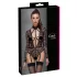Cottelli - transparenter Riemenbody (schwarz) - L
