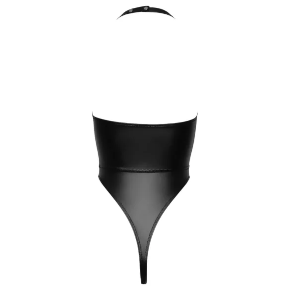 Cottelli Party - Glänzender Neckholder-Body (Schwarz)
