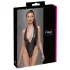 Cottelli Party - Glänzender Neckholder-Body (Schwarz) - L