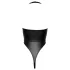 Cottelli Party - Glänzender Neckholder-Body (Schwarz) - L