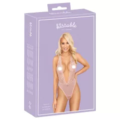 Kissable - Spitzenbody (rosa)