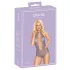 Kissable - Halsbandspitze Body (Lila) - L/XL