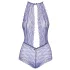 Kissable - Halsbandspitze Body (Lila) - L/XL