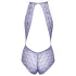 Kissable - Halsbandspitze Body (Lila) - L/XL