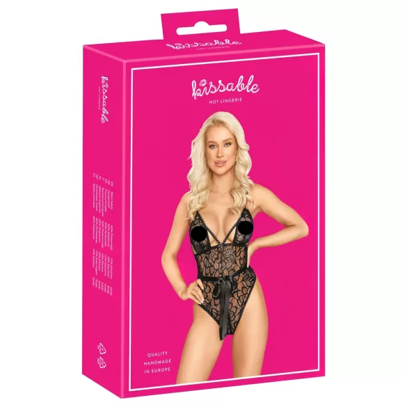 Kissable - Spitzebody (schwarz)