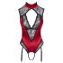 Cottelli - Spitzebody mit Halsband (rot) - M