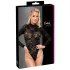 Cottelli - Langarm-Body aus Spitze (schwarz) - S
