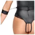 Cottelli Bondage - Offenherziger Body (schwarz)