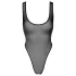 Noir - Transparenter Body (schwarz) - XL