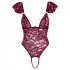Cottelli - Perlenbesetzter Spitzenbody (Rot)