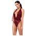 Noir Kink Royal - Transparenter Body (Rot) - M