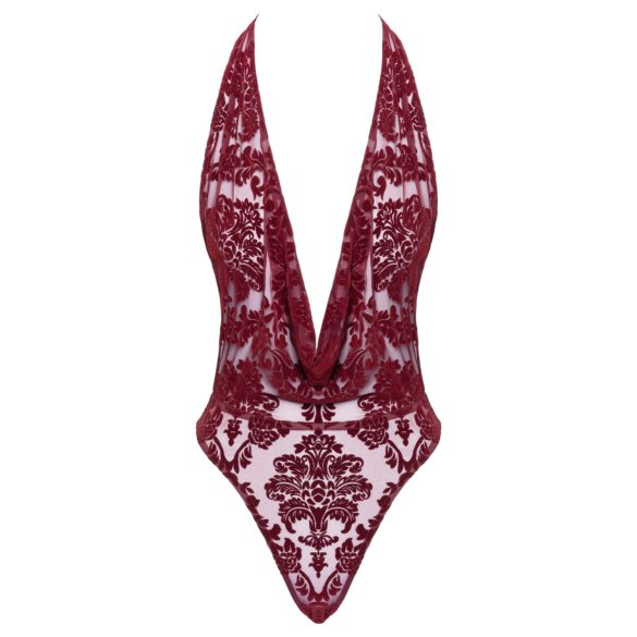 Noir Kink Royal - Transparenter Body (Rot) - M
