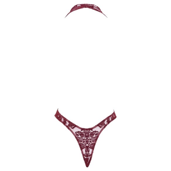 Noir Kink Royal - Transparenter Body (Rot) - M