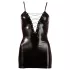 Cottelli - glänzendes, geschnürtes Kleid (schwarz) - L