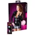 Cottelli - Glänzendes Minikleid mit langen Ärmeln (schwarz) - XL