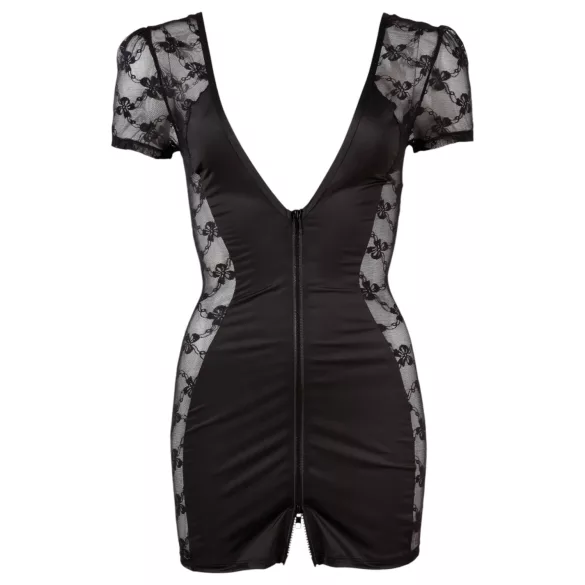 Cottelli - Schleifen und Spitze Kleid (schwarz) - M