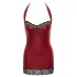 Cottelli - glänzendes Minikleid (rot) - M