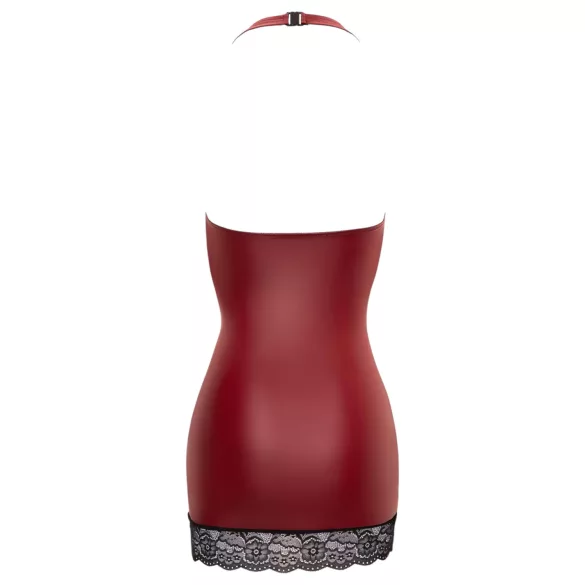 Cottelli - glänzendes Minikleid (rot) - XL