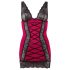 Cottelli - Exklusives Schnürkorsett-Kleid (Rot) - M