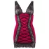 Cottelli - Exklusives Kleid mit Schnürung (Rot) - M