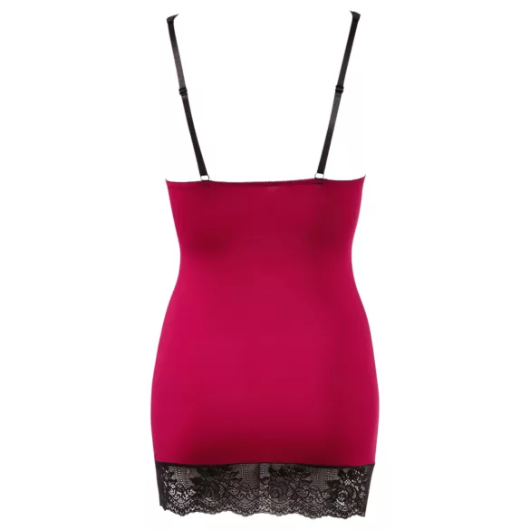 Cottelli - Exklusives Kleid mit Schnürung (Rot) - M