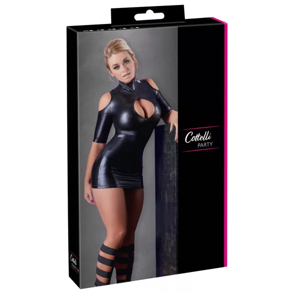 Cottelli - Schulterfreies Partykleid (Schwarz)