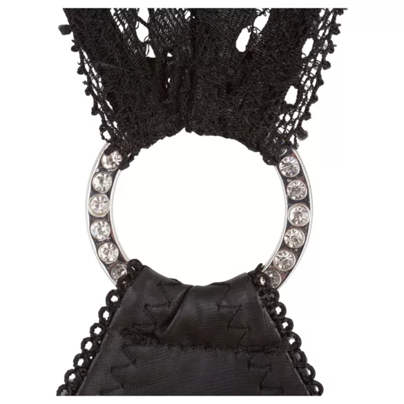 Abierta Fina - kühner Glanz - Minikleid (schwarz) - L