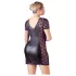 Cottelli Plus Size - Spitzenkleid mit Schleife (schwarz) - 4XL
