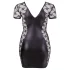 Cottelli Plus Size - Spitzenkleid mit Schleife (schwarz) - 4XL