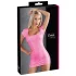 Cottelli Party - Glänzendes, kurzärmeliges Minikleid (Pink)