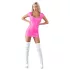 Cottelli Party - Glänzendes, kurzärmeliges Minikleid (Pink)