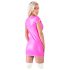 Cottelli Party - Glänzendes, kurzärmeliges Minikleid (Pink) - XL