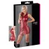 Cottelli Party - glänzendes, ärmelloses Minikleid mit Reißverschluss (rot)