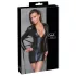 Cottelli Bondage - Glänzendes Kleid mit Fessel (schwarz) - M