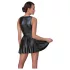 Cottelli - plissierte Kleid mit Gürtel (schwarz) - XL