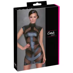 Cottelli - Glänzendes, figurbetontes Kleid (schwarz)