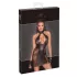 Noir - geschnürtes Minikleid (schwarz)