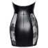 Noir - Schnür-Minikleid (schwarz) - L