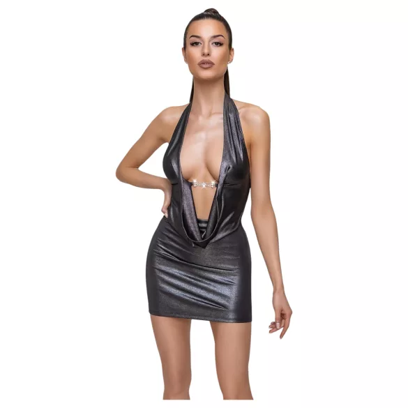 Cottelli Party - Neckholder-Kleid (silber)