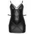 Cottelli Plus Size - Kleid mit Fesseln (schwarz)