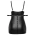 Cottelli Plus Size - Kleid mit Fesseln (schwarz)