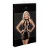 Noir - spezielles Schnürkorsett Minikleid (schwarz) - M