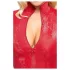 Cottelli - Schlangenhaut-Minikleid (rot)