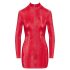 Cottelli - Schlangenhaut-Minidress (Rot) - M