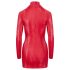 Cottelli - Schlangenhaut-Minidress (Rot) - M