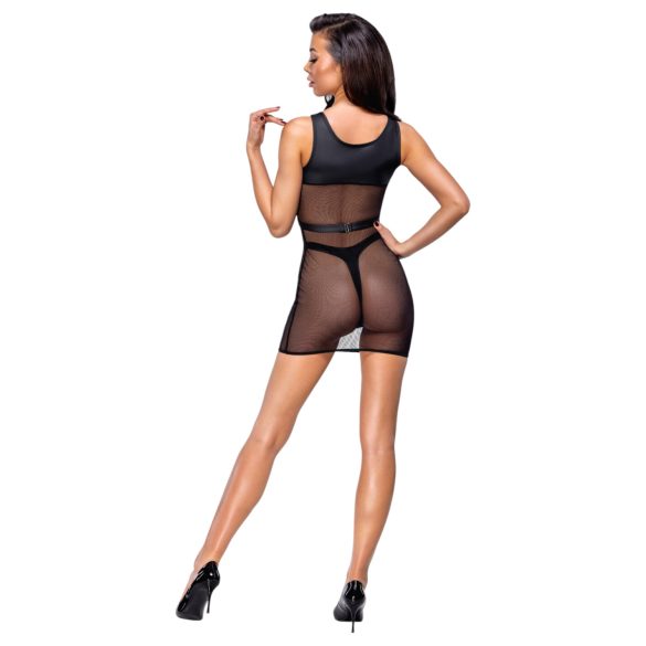 Cottelli - Transparenter Party-Set (Schwarz) - M