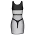 Cottelli - Transparenter Party-Set (Schwarz) - L