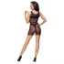 Cottelli - Transparenter Party-Set (Schwarz) - L