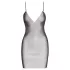 Cottelli Party - Sexy Minikleid in Kettenoptik (schwarz) - S/M